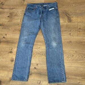 Denim straight leg Levi jeans